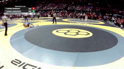 D2-106 lbs Cons. Round 1 - Kaden Orndorff, Coventry vs Cohen Shinault, Heb. Lakewood