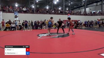 74 kg Semifinal - Cameron Steed, Tiger Style Wrestling Club vs Beau Mantanona, Cliff Keen Wrestling Club