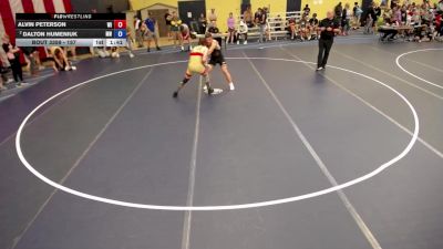 157 lbs Semis - Alvin Peterson, WI vs Dalton Humeniuk, MN