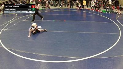 42 lbs Champ. Rd Of 16 - Raxtin Turner, Stallions Wrestling Club vs Chad Munoz, Greenwave Youth Wrestling Club