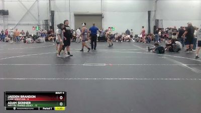 113 lbs Placement (4 Team) - Adam Skinner, Whitted Trained Legacy vs Jaeden Brandon, Clinic Wrestling