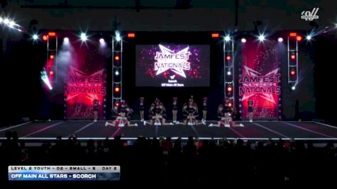 Off Main All Stars - Scorch [2026 L2 Youth - D2 - Small - B DAY 2] 2026 JAMfest Cheer Super Nationals