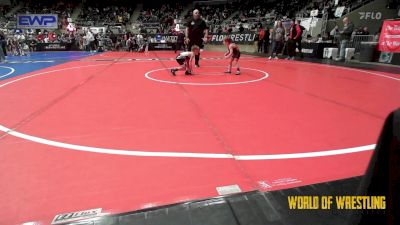 46 lbs Consi Of 8 #1 - Knox Kincaid, Cowboy Wrestling Club vs Ridge Deeter, Sanderson Wrestling Academy