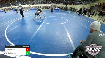 119 lbs Consi Of 16 #2 - Kylan Ooton, Prodigy Wrestling vs Wesley Davies, Team Choctaw
