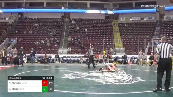 106 lbs Consolation - Ethan Christie, Westmont Hilltop Hs vs Evan Maag, Notre Dame Hs - Green Pond