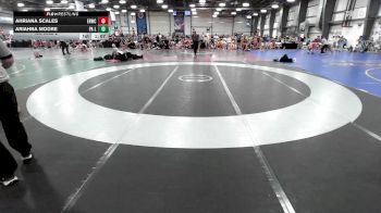 114 lbs Rr Rnd 2 - Ahriana Scales, East Rowan Wrestling Club vs ARIAHNA MOORE, PA Legends