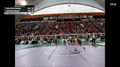 G 114 lbs Cons. Round 1 - Kooper Bugner, Lewiston vs Vada Hutchinson, Post Falls