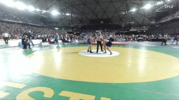 Boys 1A 285 lbs Champ. Round 1 - Hendrix Santana, College Place vs Brody Schlesser, Elma