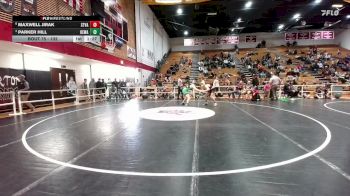 132 lbs Quarterfinal - Parker Hill, Kelly Walsh vs Maxwell Jirak, Star Valley