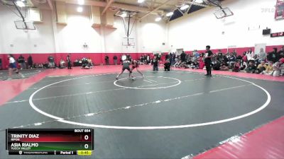 105 lbs Cons. Round 4 - Trinity Diaz, Ripon vs Asia Rialmo, Yucca Valley