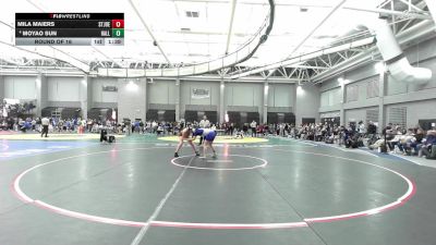 152 lbs Round Of 16 - Mila Maiers, St Joseph vs Moyao Sun, Hall