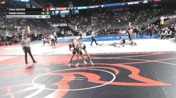 Cons. Round 1 - Owen Dostal, Lincoln Southwest vs Cole Critser, Elkhorn South