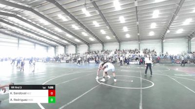 175 lbs Rr Rnd 3 - Keeshawn Sandoval, Nez Eah vs Anthony Rodriguez, Independent