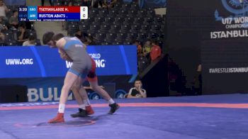 45 kg 1/4 Final - Nika Tsetskhladze, Georgia vs Rustem Abatsiev, Individual Neutral Athletes