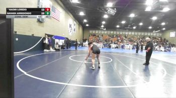 130 lbs Cons. Semi - Naomi Loredo, Kerman vs Navaeh Arredondo, Sanger