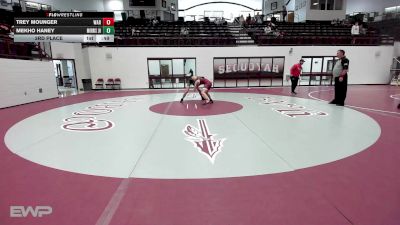 112 lbs 3rd Place - Trey Mounger, Warner vs Mekho Haney, Morris JH/HS Wrestling