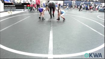 70 lbs Rr Rnd 2 - Jaycie Harmon, Powerhouse vs Karleigh Sneed, Chickasha Youth Wrestling