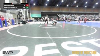 200 lbs Round Of 32 - Raiden Bishop, Red Wave Wrestling vs Nicholas Murillo, Legacy Elite Wrestling Club