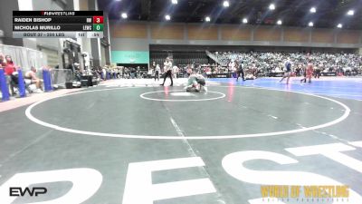 200 lbs Round Of 32 - Raiden Bishop, Red Wave Wrestling vs Nicholas Murillo, Legacy Elite Wrestling Club