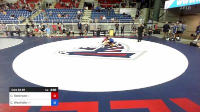 113 lbs Cons 64 #2 - Chazz Robinson, IL vs Cody Westlake, MT