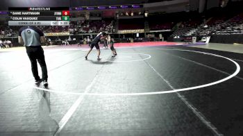 197 lbs Consi Of 8 #2 - Dane Hartmann, Jamestown vs Colin Vasquez, Tarleton State