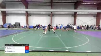 160 lbs Semifinal - Thomas Cusick, Bitetto Trained Wrestling vs Austin Quandt, Edge Wrestling