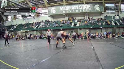 197 lbs Quarterfinal - Jacob Meissner, Arizona State vs Kael Wisler, Michigan State