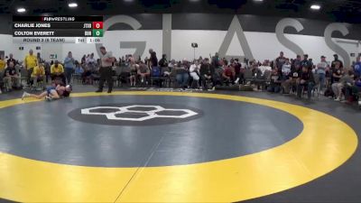 95 lbs Round 3 (6 Team) - Charlie Jones, Junior Terps Xtreme vs Colton Everett, Dundee Wrestling