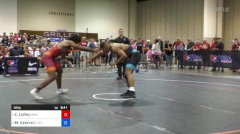 92 kg Rnd Of 16 - Cameron Caffey, Michigan Wrestling Club vs Marcus Coleman, Cyclone RTC