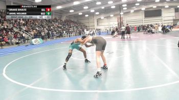 5 - 150 lbs Champ. Round 1 - Akhil Holmes, Massaponax vs Drake Shultz, Floyd Kellam