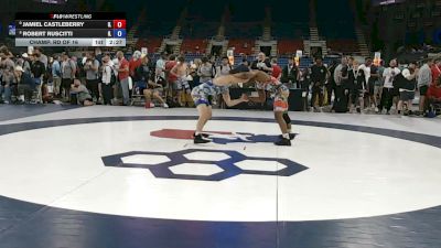 132 lbs Champ. Rd Of 16 - Jamiel Castleberry, Illinois vs Robert Ruscitti, Illinois