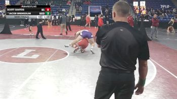 285 lbs Semifinal - Scott Santos, Melrose vs Jacob Brengolini, Marshwood