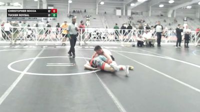 160 lbs Round Of 16 - Christopher Nocca, NY vs Tucker Roybal, UT