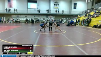 125 lbs 3rd Place Match - Natalie De Leon, Hillsboro vs Yvonne Njarara, Hillsboro