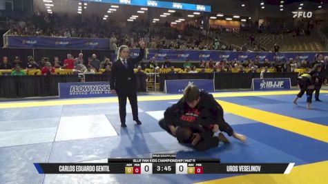 Carlos Eduardo Gentil vs Uros Veselinov 2026 Pan Kids Jiu-Jitsu IBJJF Championship