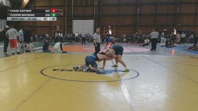 135 lbs Consi Of 4 - Chase Kastner, South Side Wrestling Club vs Cooper Mathews, Black Fox Wrestling Academy