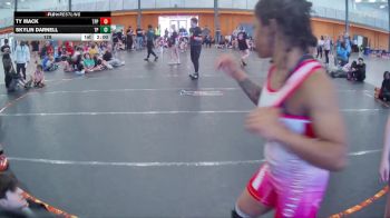 128 lbs Round 3 (4 Team) - Skylin Darnell, Team Palmetto Purple vs Ty Mack, Team Palmetto Pink