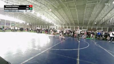 83 lbs 3rd Place Match - Easton Radmall, Champions Wrestling Club vs Braxton Morris, Midway Wrestling Club