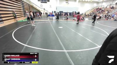 157 lbs Cons. Round 4 - Kaden Wallace, OK vs Brady Swenson, MN