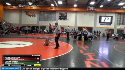 PW-9 lbs Semifinal - Logan Yanda, McDominate Training Center vs Maddax Knapp, Eastern Iowa Wrestling Club