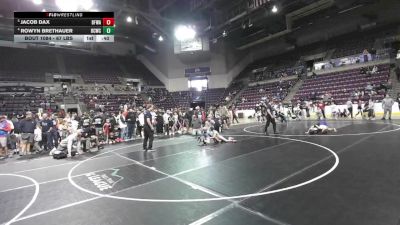 67 lbs Quarters - Jacob Dax, Black Fox Wrestling Academy vs Rowyn Brethauer, Bear Cave Wrestling Club