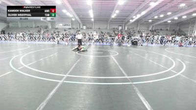 85 lbs Rr Rnd 1 - Kamden Walker, All-American Wrestling Club Red vs Oliver Westphal, Team RJN