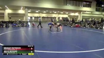 106 lbs Round 9 (10 Team) - Bradley Patterson, Eagle Empire Purple vs Bryce Beckham, Perry Meridian Blue