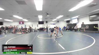 144 lbs Cons. Round 3 - Juel Martinez, Gilroy vs Steven Velasco, Victor Valley