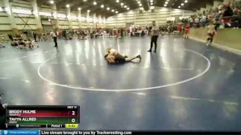 138 lbs Champ. Round 3 - Brody Hulme, Wasatch vs Tavyn Allred, Emery