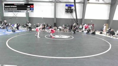 Junior FK - 120 lbs Champ. Round 5 - Alex Richards, CNWC Concede Nothing Wrestling Club vs Shane Spindel, UP Outlaw WC