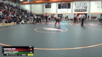 115 lbs Quarterfinal - Eleanor Pfab, Xavier, Cedar Rapids vs Abagayle Albert, Prairie, Cedar Rapids