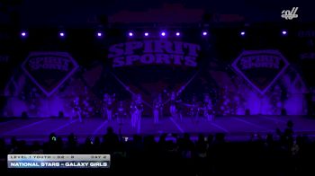 National Stars - Galaxy Girls [2026 L1 Youth - D2 - B Day 2] 2026 Spirit Sports Myrtle Beach Nationals