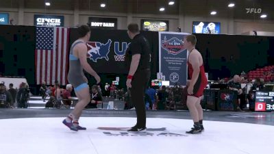 92 kg Rnd Of 32 - Braden Baumgartner, Team Vision Quest Colorado vs Jackson Kinsella, Nebraska Golden Eagles Wrestling Club