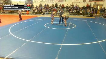 159 lbs Round 5 (6 Team) - Nathaniel Guzman, Vista Grande High School vs Gabriel Sosa, Coolidge High School